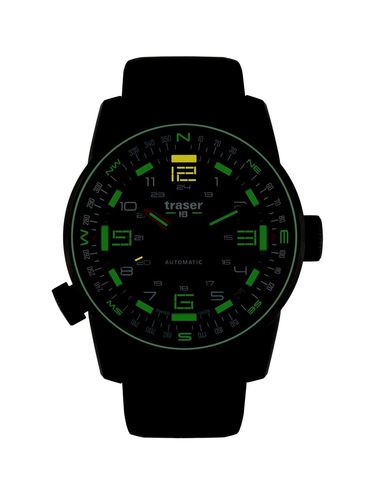 orologio uomo Traser H3 110594 P68 Pathfinder T100 Automatic Mens Watch 46mm 10ATM