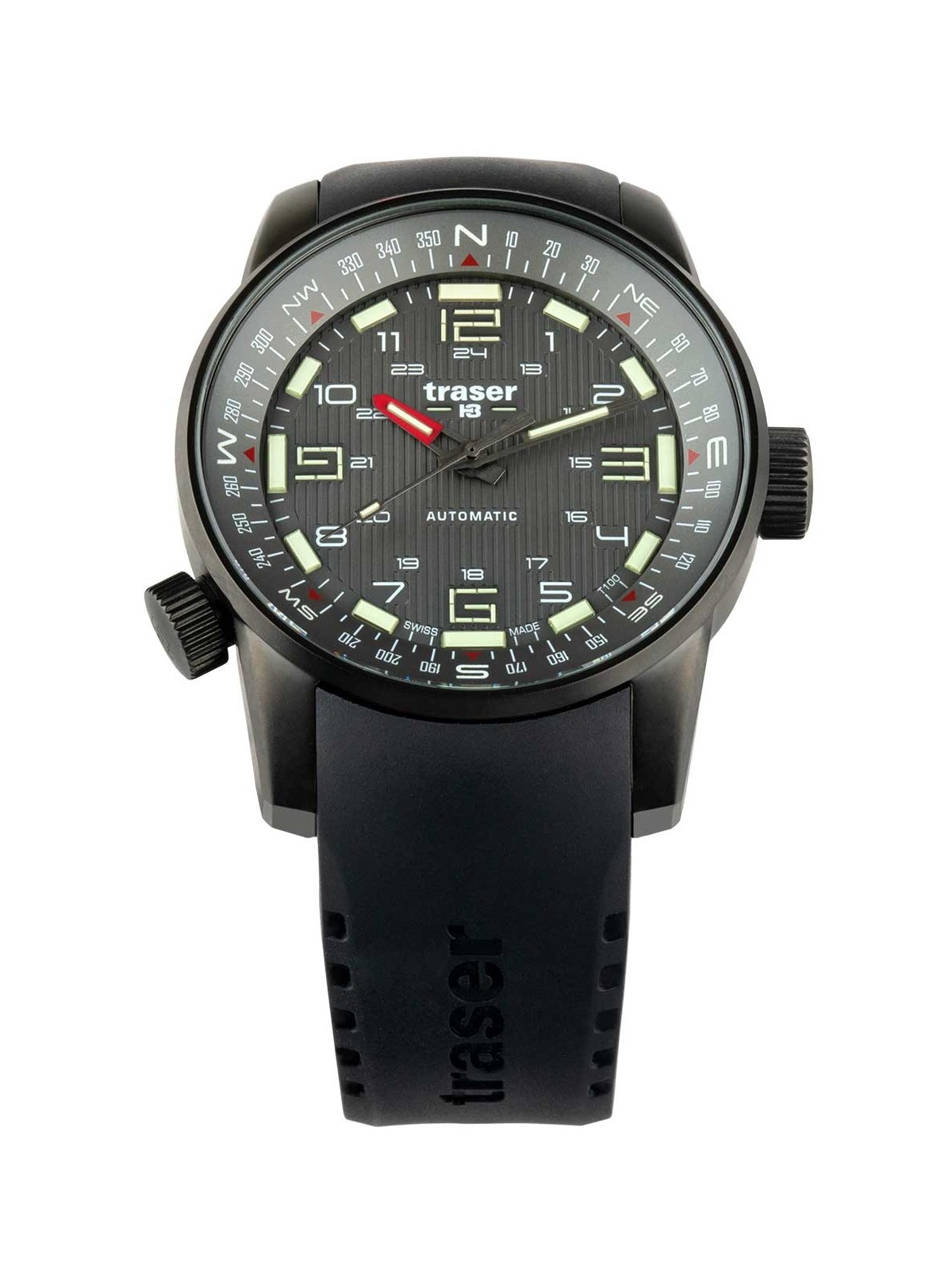 orologio uomo Traser H3 110594 P68 Pathfinder T100 Automatic Mens Watch 46mm 10ATM
