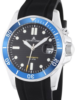 orologio uomo Jacques Lemans 1-2170D Hybromatic Diver Mens Watch 41mm 20ATM
