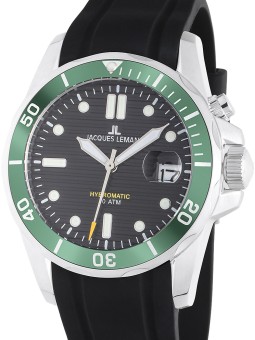 orologio uomo Jacques Lemans 1-2170E Hybromatic Diver Mens Watch 41mm 20ATM