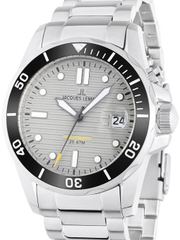orologio uomo Jacques Lemans 1-2170H Hybromatic Diver Mens Watch 41mm 20ATM