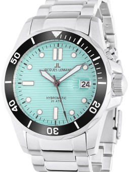 orologio uomo Jacques Lemans 1-2170I Hybromatic Diver Mens Watch 41mm 20ATM