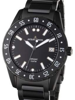 orologio uomo Jacques Lemans 42-10D Liverpool Ceramic Mens Watch 42mm 10ATM