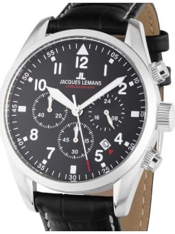 orologio uomo Jacques Lemans 42-2A Barcelona Mens Chronograph 42mm 10ATM