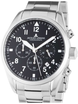 orologio uomo Jacques Lemans 42-2D Barcelona Mens Chronograph 42mm 10ATM