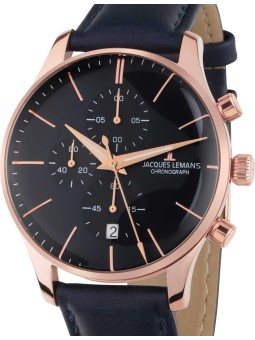 orologio uomo Jacques Lemans 1-2163F London Mens Chronograph 40mm 5ATM