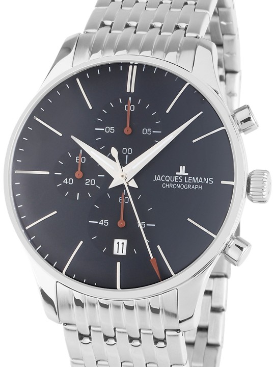 orologio uomo Jacques Lemans 1-2163H London Mens Chronograph 40mm 5ATM