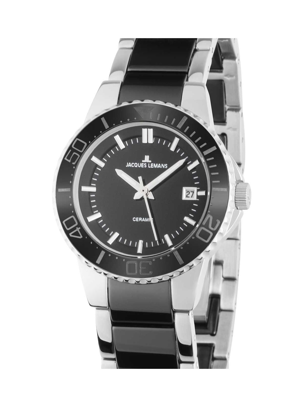 orologio donna Jacques Lemans 1-2165A Colmar Ceramic Ladies Watch 31mm 10ATM