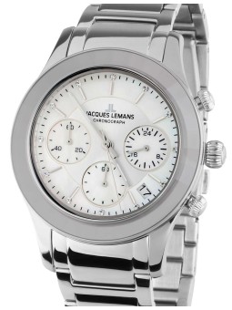 orologio donna Jacques Lemans 1-2151F Venice Ladies Watch Chronograph 38mm 5ATM