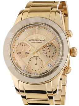 orologio donna Jacques Lemans 1-2151H Venice Ladies Watch Chronograph 38mm 5ATM