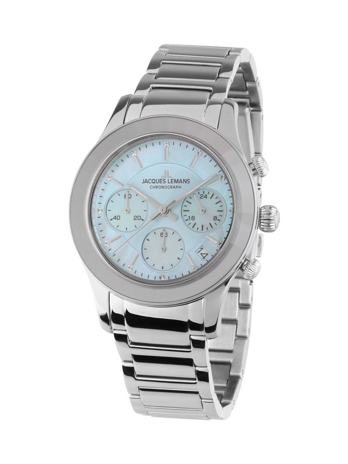 orologio donna Jacques Lemans 1-2151K Venice Ladies Watch Chronograph 38mm 5ATM