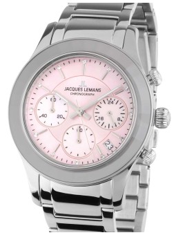orologio donna Jacques Lemans 1-2151L Venice Ladies Watch Chronograph 38mm 5ATM