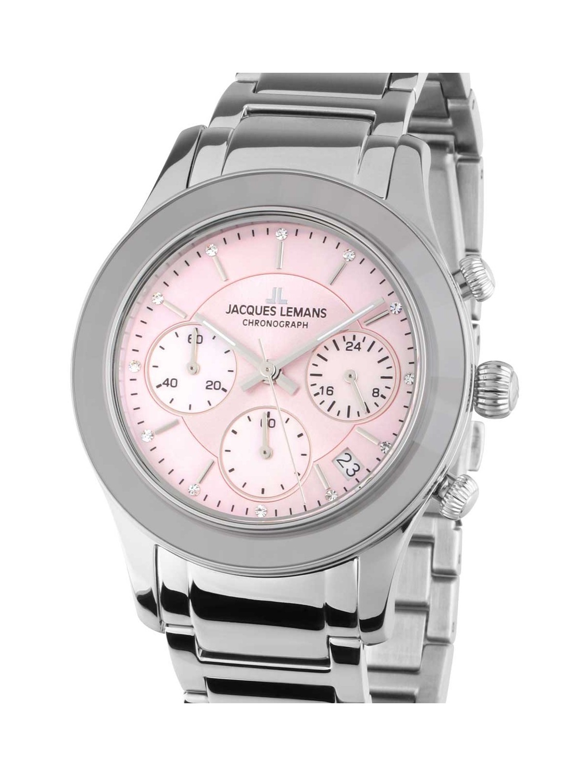 orologio donna Jacques Lemans 1-2151L Venice Ladies Watch Chronograph 38mm 5ATM
