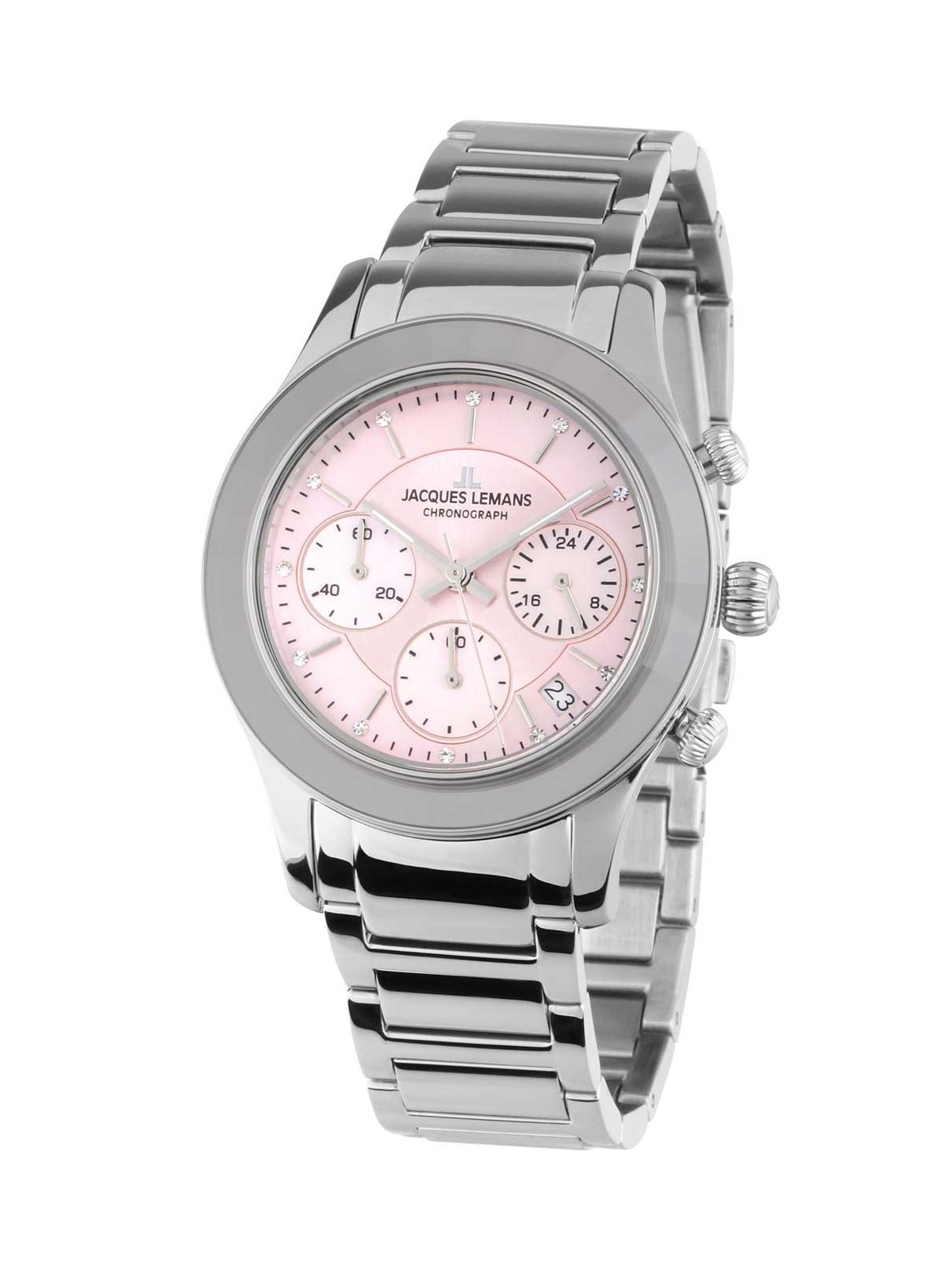 orologio donna Jacques Lemans 1-2151L Venice Ladies Watch Chronograph 38mm 5ATM