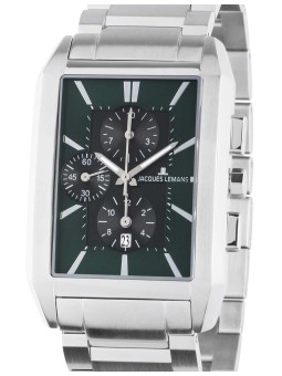 orologio uomo Jacques Lemans 1-2161L Torino squarer Mens Chronograph 34mm 5ATM