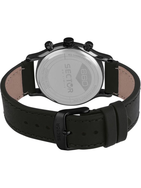 orologio uomo Sector R3251517001 660  Multifunction Mens Watch 43mm 5ATM