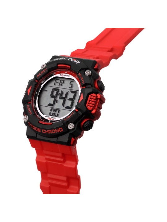 orologio uomo Sector R3251544002 EX-32 Digital Watch Mens 40mm 10ATM