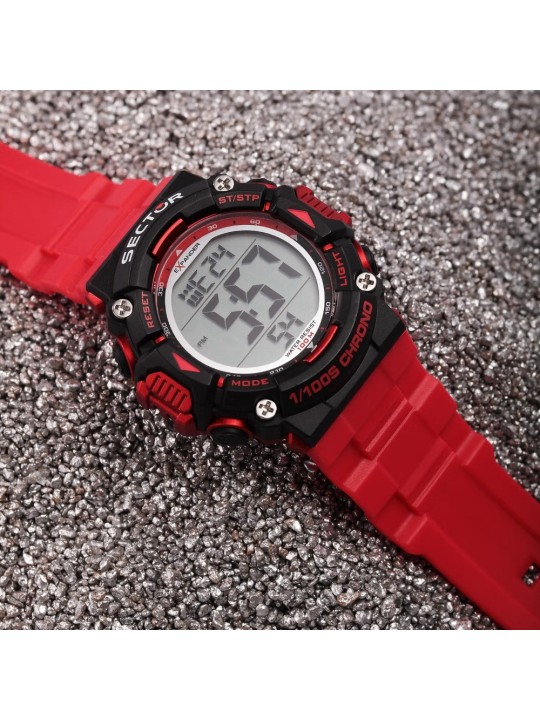 orologio uomo Sector R3251544002 EX-32 Digital Watch Mens 40mm 10ATM