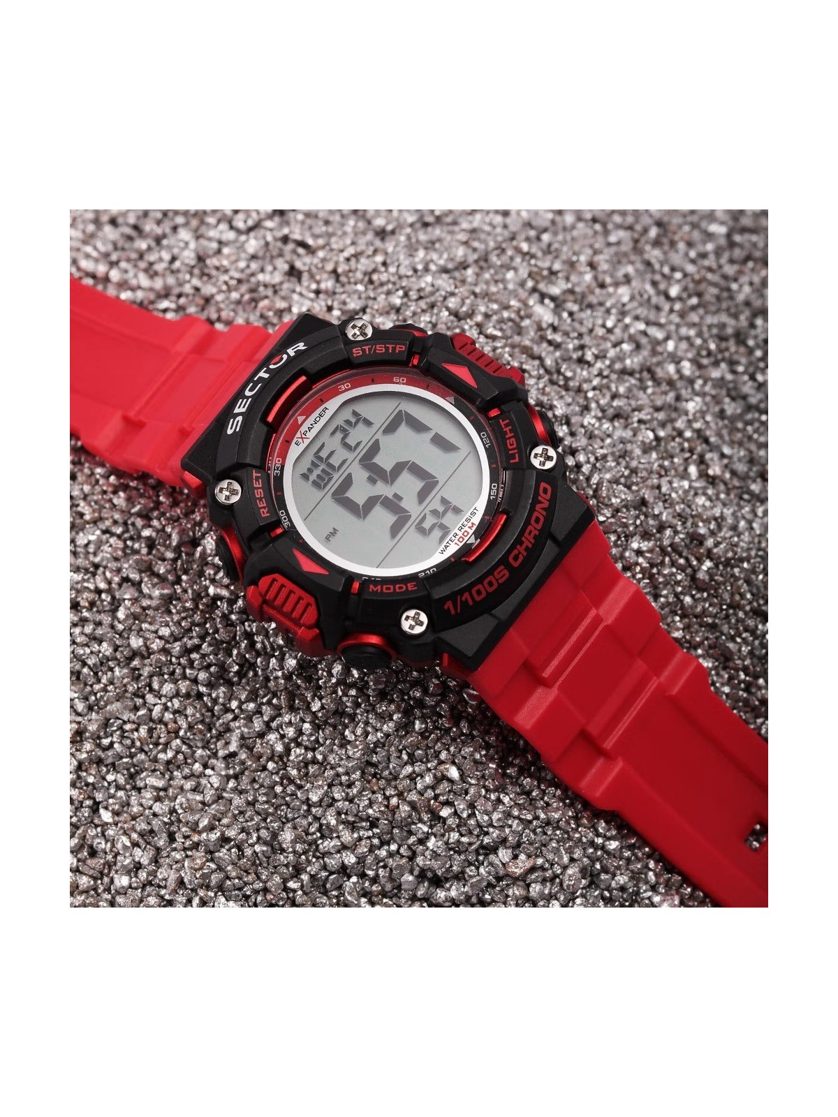 orologio uomo Sector R3251544002 EX-32 Digital Watch Mens 40mm 10ATM