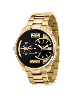 orologio uomo Sector R3253102026 Over-Size Mens Watch Dual-Time 48mm 10ATM