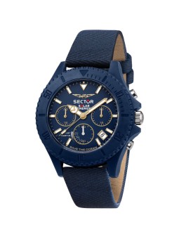 orologio uomo Sector R3271739001 Save the Ocean Chronograph Mens Watch 44mm