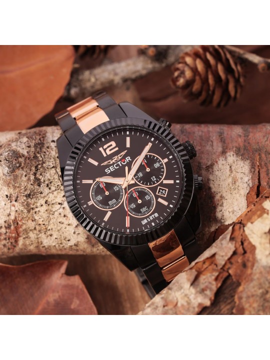 orologio uomo Sector R3273640026 Serie 240 Chronograph Mens Watch 41mm 10ATM