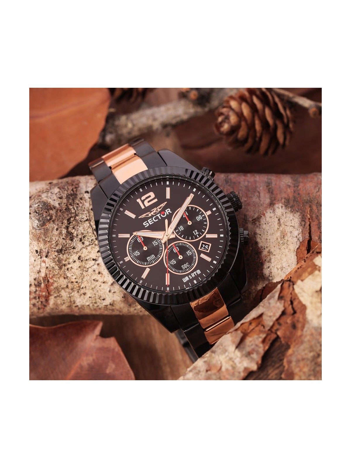 orologio uomo Sector R3273640026 Serie 240 Chronograph Mens Watch 41mm 10ATM