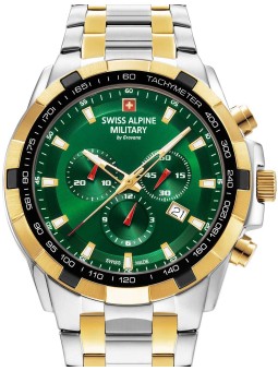 orologio uomo Swiss Alpine Military 7043.9144 Star Fighter Chronograph Mens Watch 47mm 10ATM