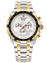 orologio uomo Swiss Alpine Military 7043.9142 Star Fighter Chronograph Mens Watch 47mm 10ATM