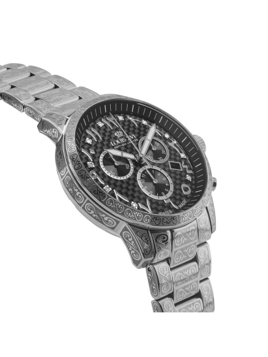 orologio uomo Louis XVI LXVI1095 Palais Royale Arabic Chronograph Mens Watch 43mm 10ATM
