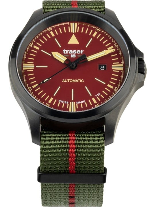 orologio uomo Traser 100757 P67 Officer Automatic Mens Watch 45mm 10ATM