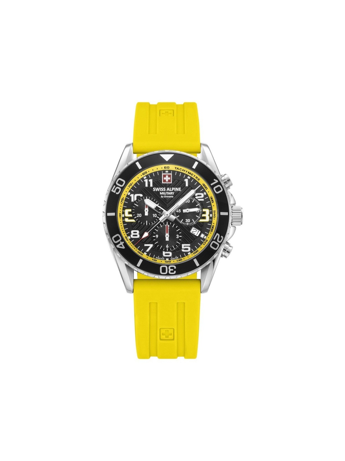 orologio uomo Swiss Alpine Military 7029.9838 Raptor Chronograph Mens Watch 42mm 10ATM