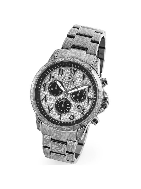 orologio uomo Louis XVI LXVI1097 Palais Royale Arabic Chronograph Mens Watch 43mm 10ATM