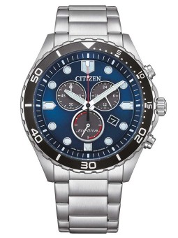 orologio uomo Citizen AT2560-84L Mens Watch Eco-Drive Chronograph 43mm 10ATM