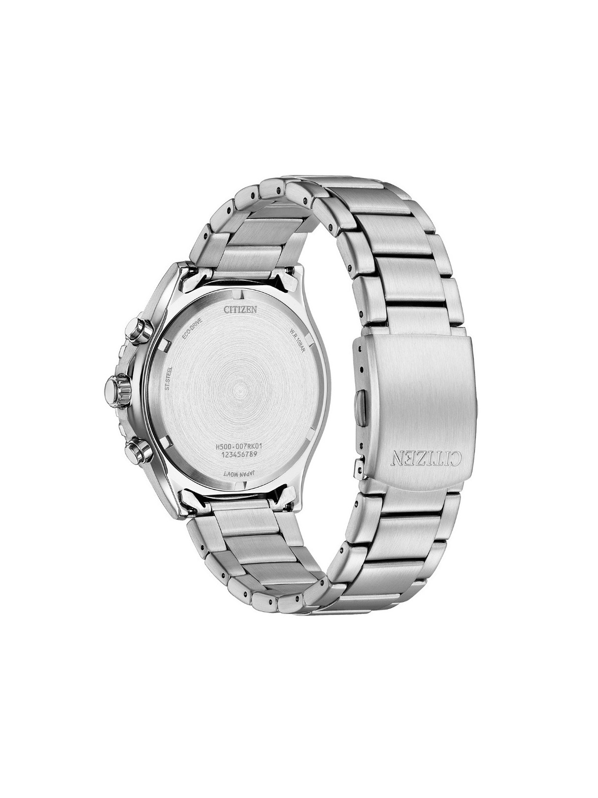 orologio uomo Citizen AT2560-84X Mens Watch Eco-Drive Chronograph 43mm 10ATM