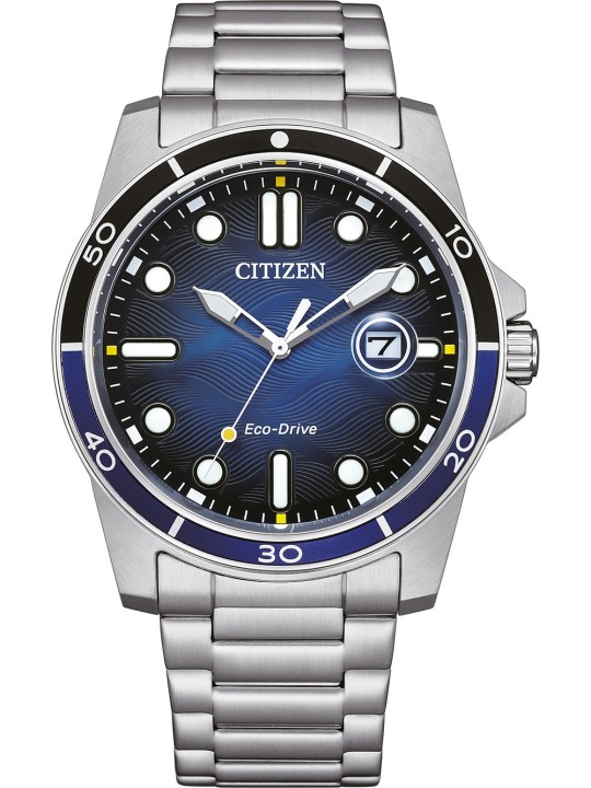 orologio uomo Citizen AW1810-85L Mens Watch Eco-Drive Sport 42mm 10ATM