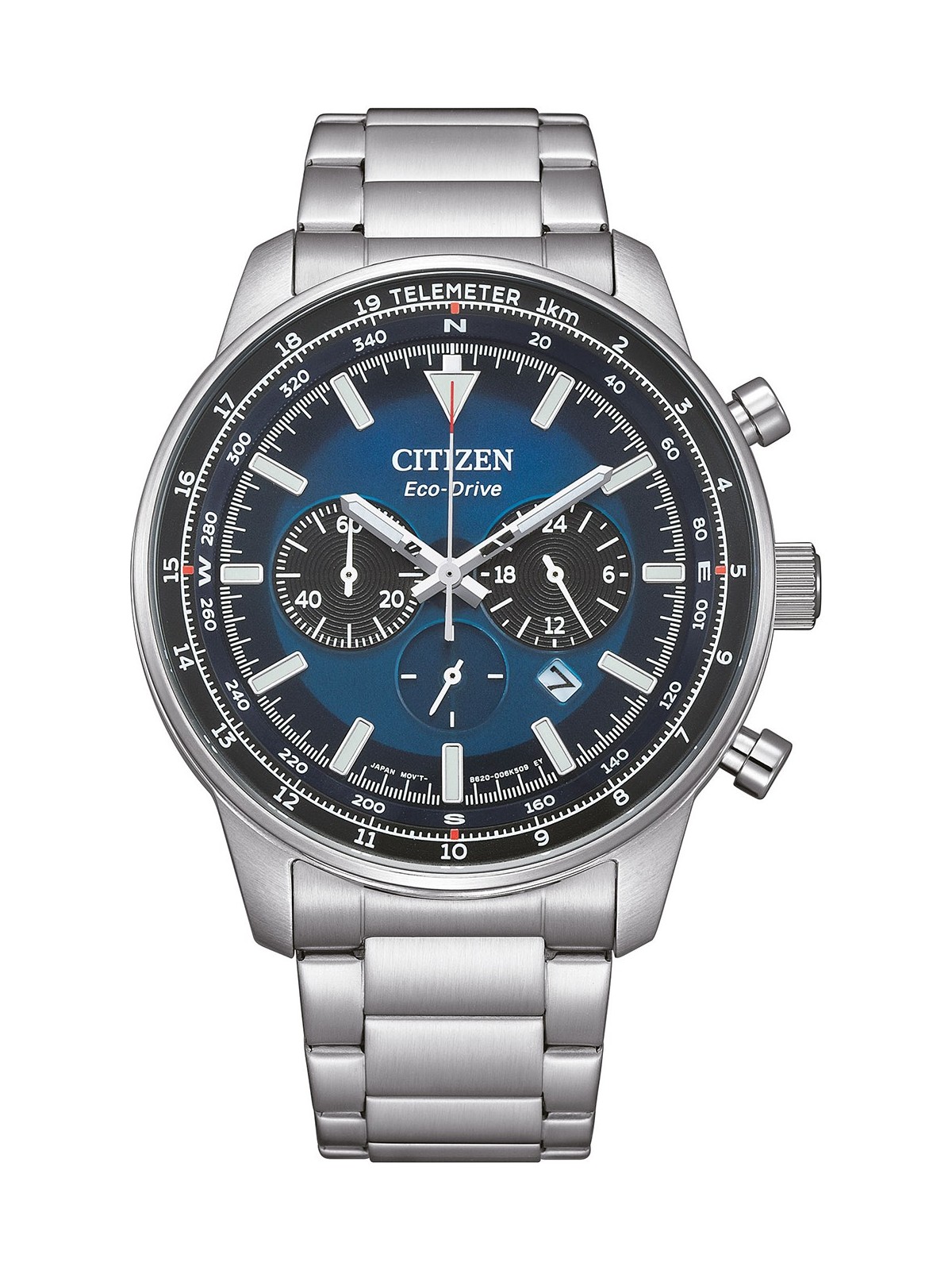 orologio uomo Citizen CA4500-91L Mens Watch Eco-Drive Chronograph 44mm 10ATM