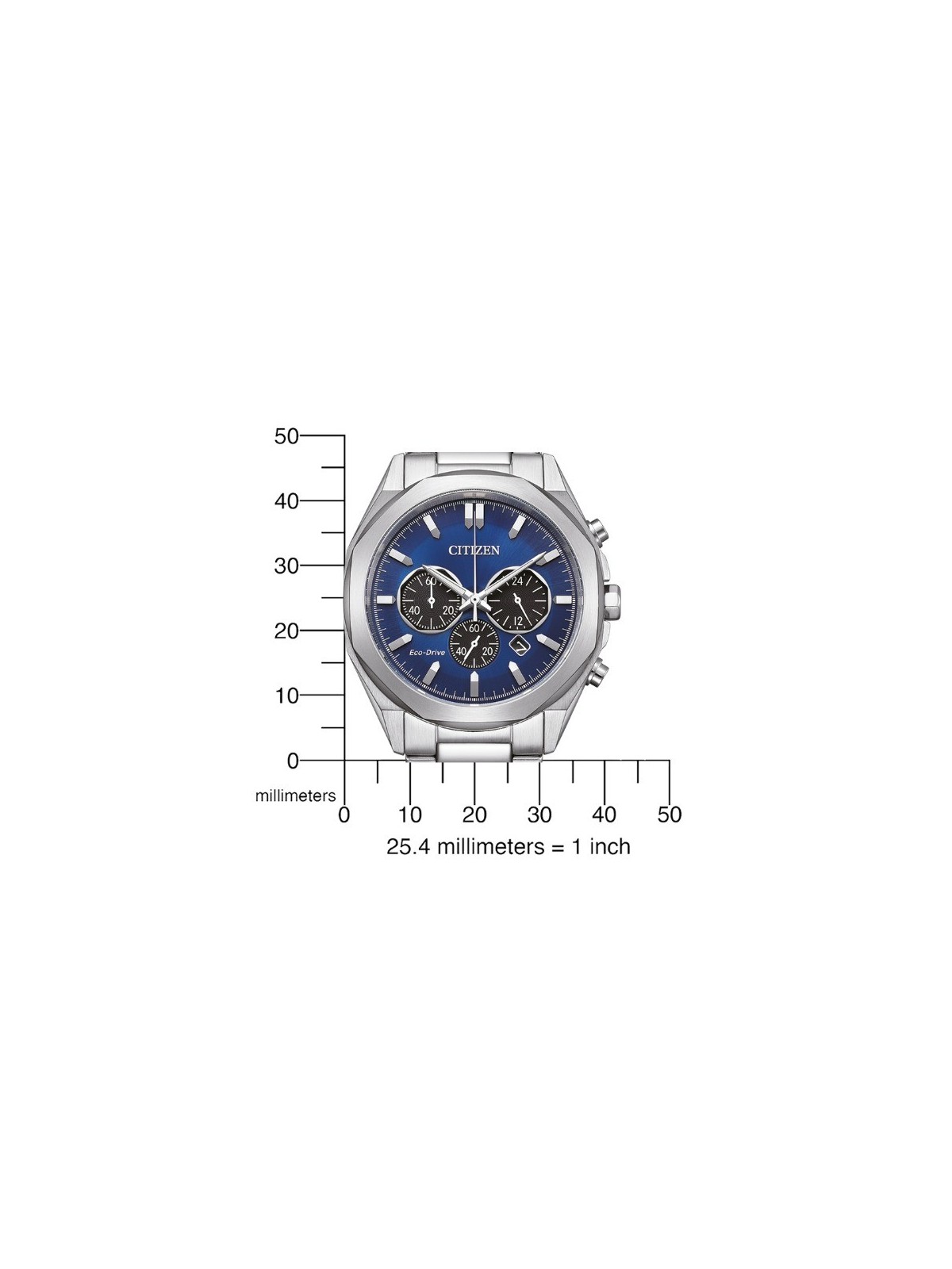 orologio uomo Citizen CA4590-81L Mens Watch Eco-Drive Chronograph 41mm 10ATM