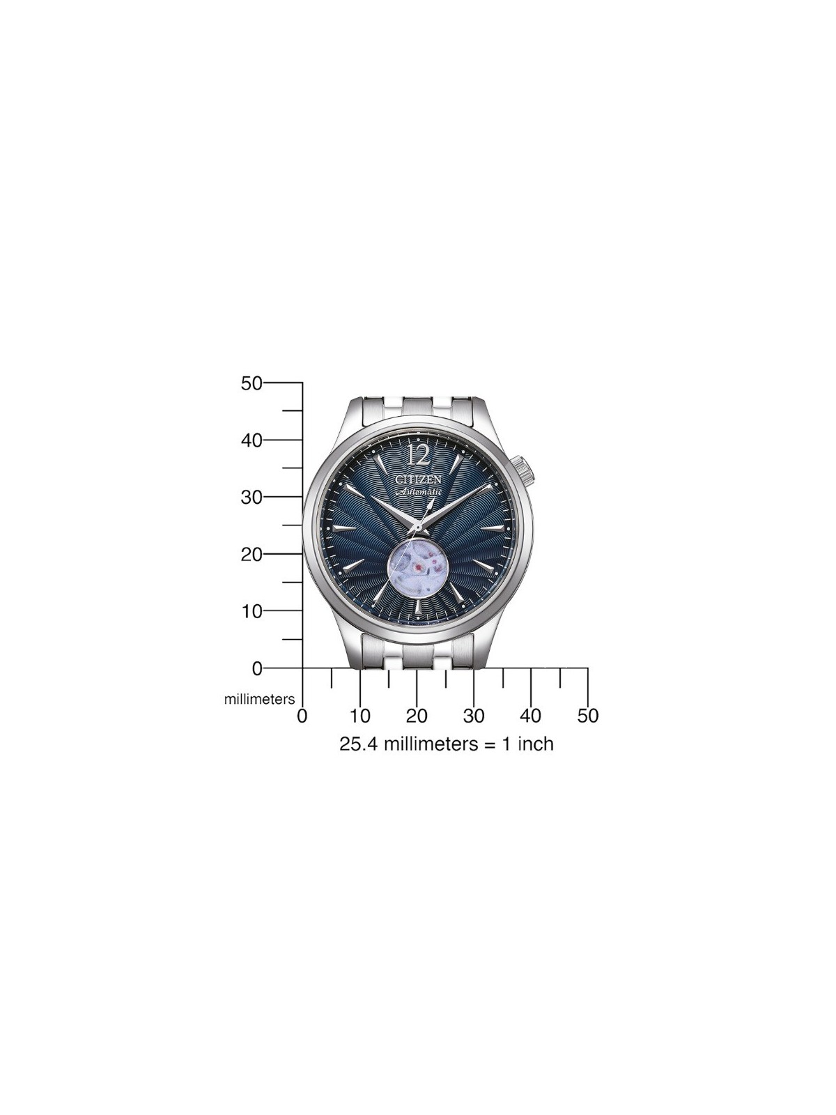 orologio uomo Citizen NH9131-73L Mens Watch Automatic 40mm 5ATM
