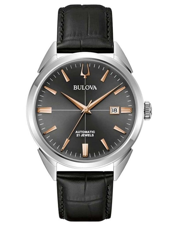 orologio uomo Bulova 96B422 Mens Watch Sutton Automatic 41,5mm 3ATM
