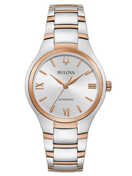 orologio donna Bulova 98L313 Ladies Watch Sutton Automatic 30mm 3ATM
