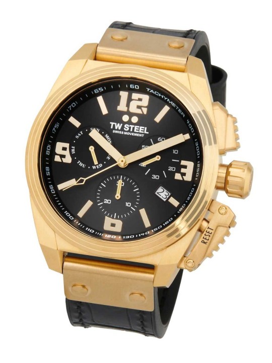 orologio uomo TW-Steel TW1118 Mens Watch Canteen Chronograph 46mm 10ATM