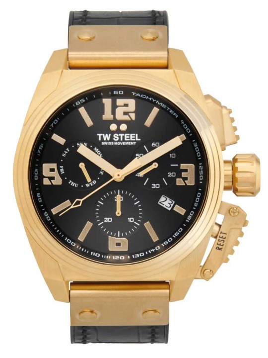 orologio uomo TW-Steel TW1118 Mens Watch Canteen Chronograph 46mm 10ATM