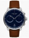 orologio uomo Nordgreen PI42SILEBRNA Mens Watch Pioneer Chronograph 42mm 5ATM
