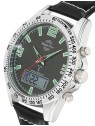 orologio uomo Master Time MTGA-10873-22L Mens Watch Sporty Big Date Chronograph 42mm 5ATM
