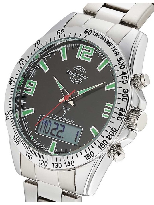 orologio uomo Master Time MTGA-10874-22M Mens Watch Sporty Big Date Chronograph 42mm 5ATM