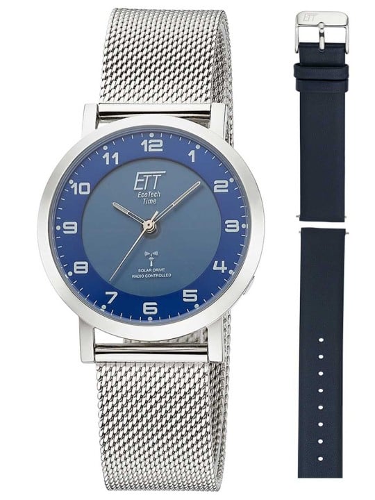 orologio donna ETT Eco Tech Time ELS-11617-32MS Ladies Watch Atacama Solar Radio Controlled 36mm 5ATM