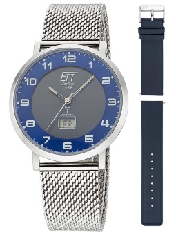 orologio uomo ETT Eco Tech Time EGS-11621-32MS Mens Watch Atacama Solar Radio Controlled 40mm 5ATM