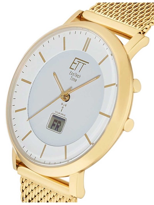 orologio uomo ETT Eco Tech Time EGS-11623-11MS Mens Watch Atacama Solar Radio Controlled 40mm 5ATM