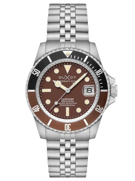 orologio uomo Duxot DX-2057-99 Mens Watch Atlantica Automatic Diver 42mm 20ATM